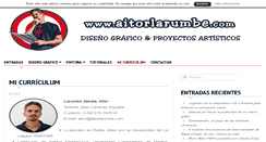 Desktop Screenshot of aitorlarumbe.com